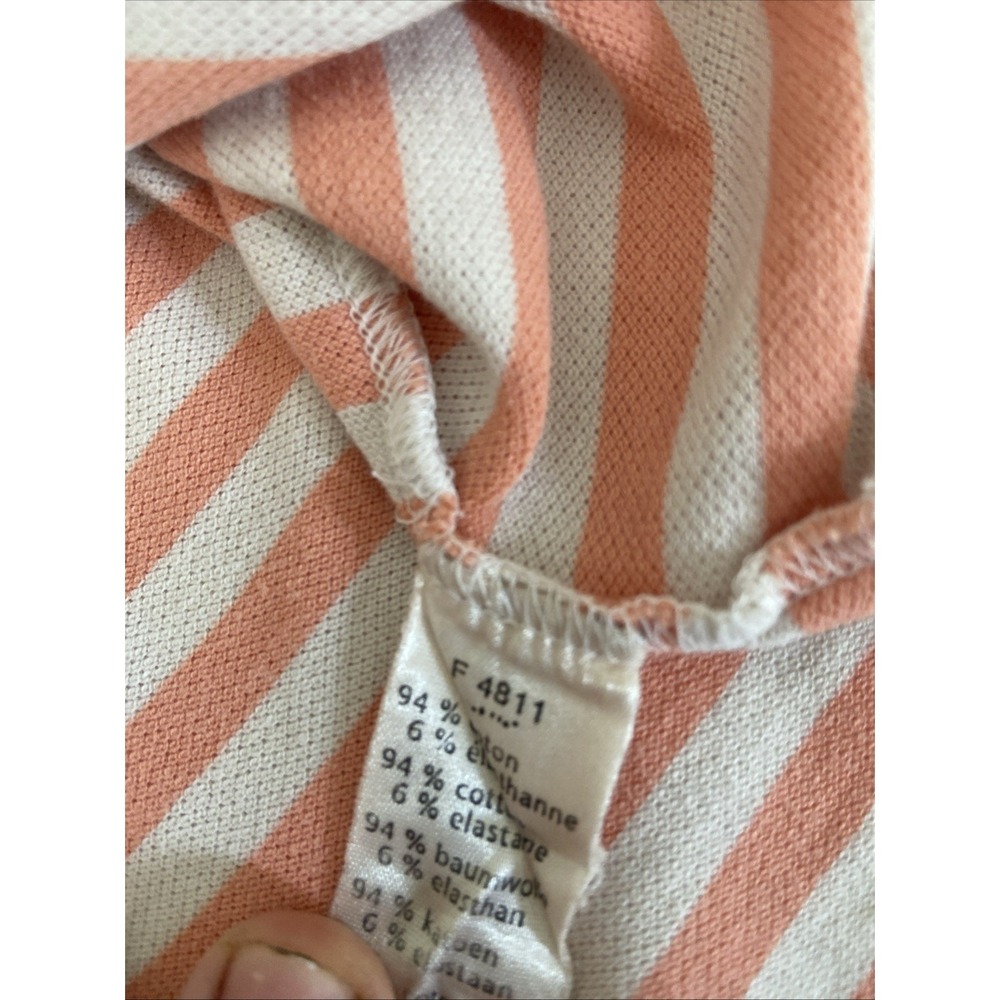 Lacoste Woman Polo Striped Short Sleeve - Picture 4 of 6